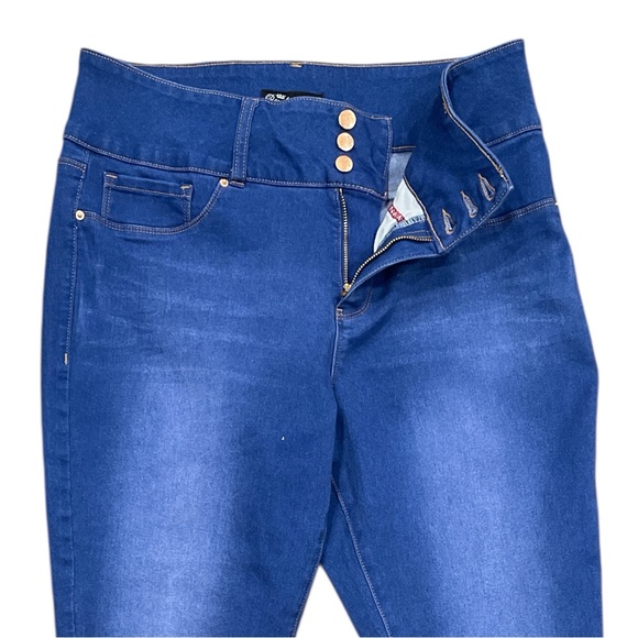 Royalty For Me 14 Royal Blue High Rise Skinny Jeans Stretch 25” - Picture 5 of 11